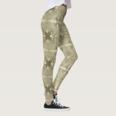 Leggings motif dégradé de style baroque (Droite)
