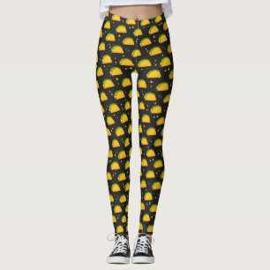 Leggings Motif délicieux de taco