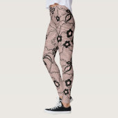 Leggings Motif dentelle (Gauche)