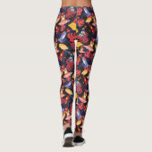 Leggings Motif Des Amateurs De Grenouilles 2 (Dos)