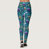 Leggings Motif des balles d'arbre de Noël (Dos)