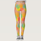 Leggings Motif des ballons d'été (Devant)