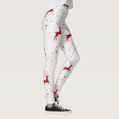Leggings Motif des cerfs de Noël (Droite)