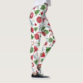 Leggings Motif des éléments de Noël (Droite)