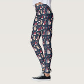 Leggings Motif des éléments de Noël (Gauche)