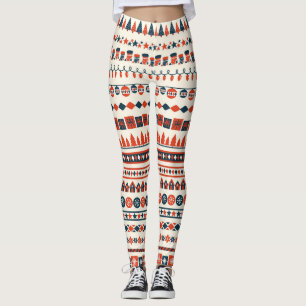 Leggings Motif des éléments de Noël