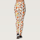 Leggings Motif des feuilles de chute (Dos)