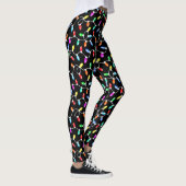 Leggings Motif des lumières de Noël (Droite)