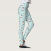 Leggings Motif des oeufs de Pâques (Droite)