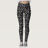 Leggings Motif des oiseaux de printemps (Devant)