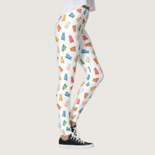 Leggings Motif des ours de gomme