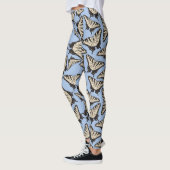 Leggings Motif des papillons à queue jaune (Gauche)