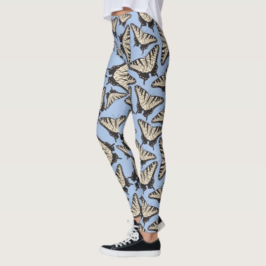 Leggings Motif des papillons à queue jaune (Gauche)