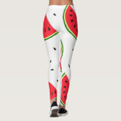 Leggings motif des pastèques rouges (Dos)