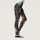 Leggings Motif des poupées de Voodoo (Droite)