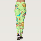 Leggings Motif des signes Zodiac Bull (Dos)