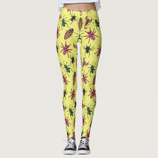 Leggings Motif d'été (Devant)
