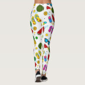 Leggings Motif d'été (Dos)