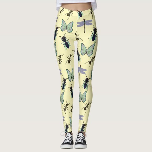 Leggings Motif d'été (Devant)