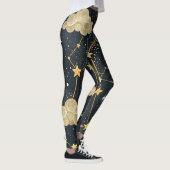 Leggings Motif d'étoile de constellation céleste (2) (Droite)