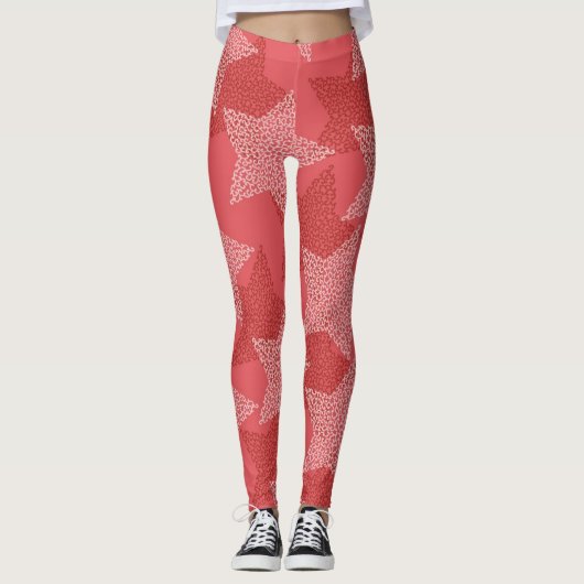 Leggings Motif d'étoiles (Devant)
