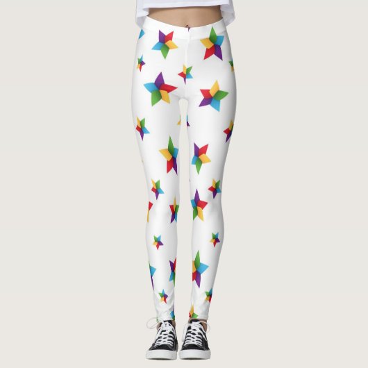 Leggings Motif d'étoiles (Devant)