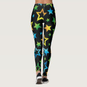 Leggings Motif d'étoiles (Dos)