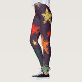 Leggings Motif d'étoiles (Gauche)