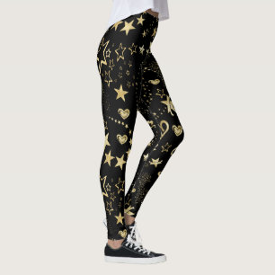 Leggings Motif d'étoiles