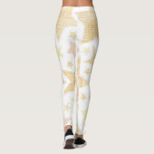 Leggings Motif d'étoiles (Dos)