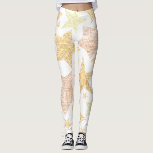 Leggings Motif d'étoiles (Devant)