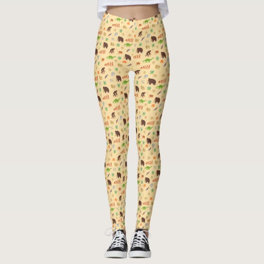 Leggings Motif d'évolution (Devant)