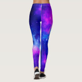 Leggings Motif d'exploration nébuleuse (Dos)