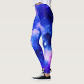 Leggings Motif d'exploration nébuleuse (Gauche)