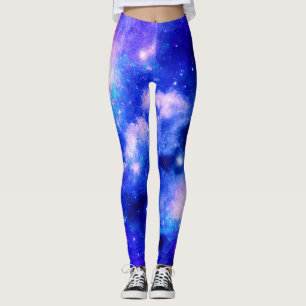 Leggings Motif d'exploration nébuleuse