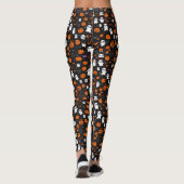 Leggings Motif d'Halloween Éffrayant (Dos)