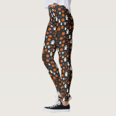 Leggings Motif d'Halloween Éffrayant (Gauche)