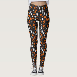 Leggings Motif d'Halloween Éffrayant