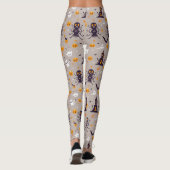 Leggings Motif d'Halloween Éffrayant (Dos)
