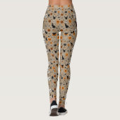 Leggings Motif d'Halloween Éffrayant (Dos)