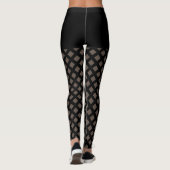 Leggings Motif diamant de mode (Dos)