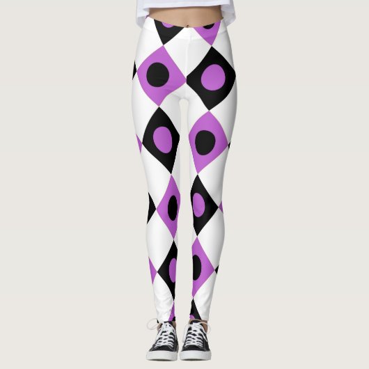 Leggings Motif diamant n° 92 (Devant)