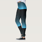 Leggings Motif diamant Vector demi-ton Thunder_Cove (Gauche)