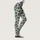 Leggings Motif d'impression Giraffe (Droite)
