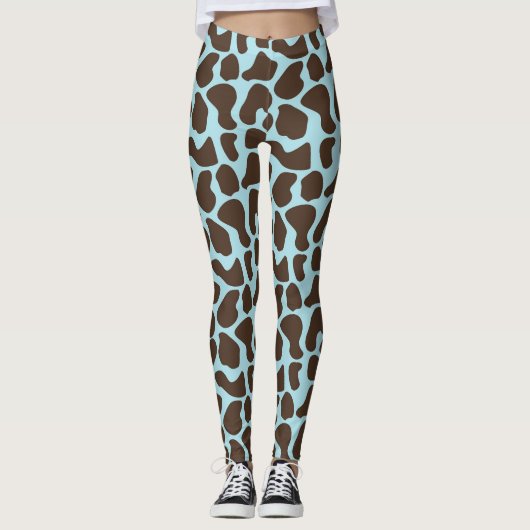 Leggings Motif d'impression Giraffe (Devant)
