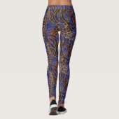 Leggings Motif d'impression Leopard et Zebra (Dos)
