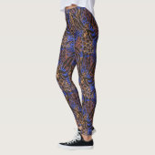 Leggings Motif d'impression Leopard et Zebra (Gauche)
