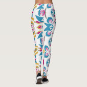 Leggings Motif d'impression multicouleur abstrait (Dos)