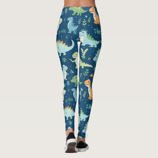 Leggings Motif Dinosaur bébé (Dos)