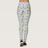 Leggings Motif disco rétro coloré (Dos)